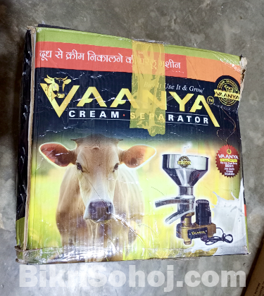 Vannya cream separator machine